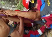 Begini Detik-detik Dramatis Petugas Damkar Evakuasi Pria Tercebur Sumur 8 Meter di Kramat Jati