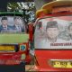 Maraknya Gambar PRABOWO-GIBRAN di Jalanan Terpasang di Angkot Kajen